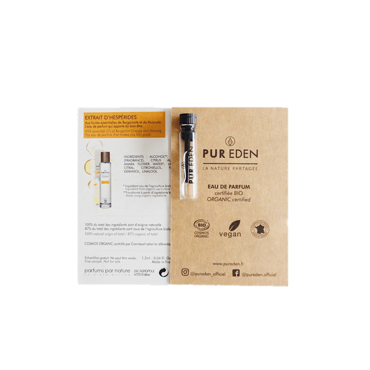 echantillon eau de parfum