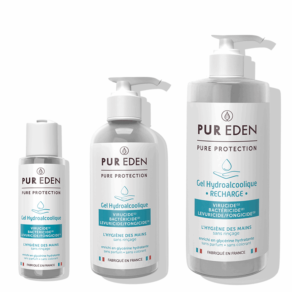 Notre nouvelle gamme de gels hydroalcooliques